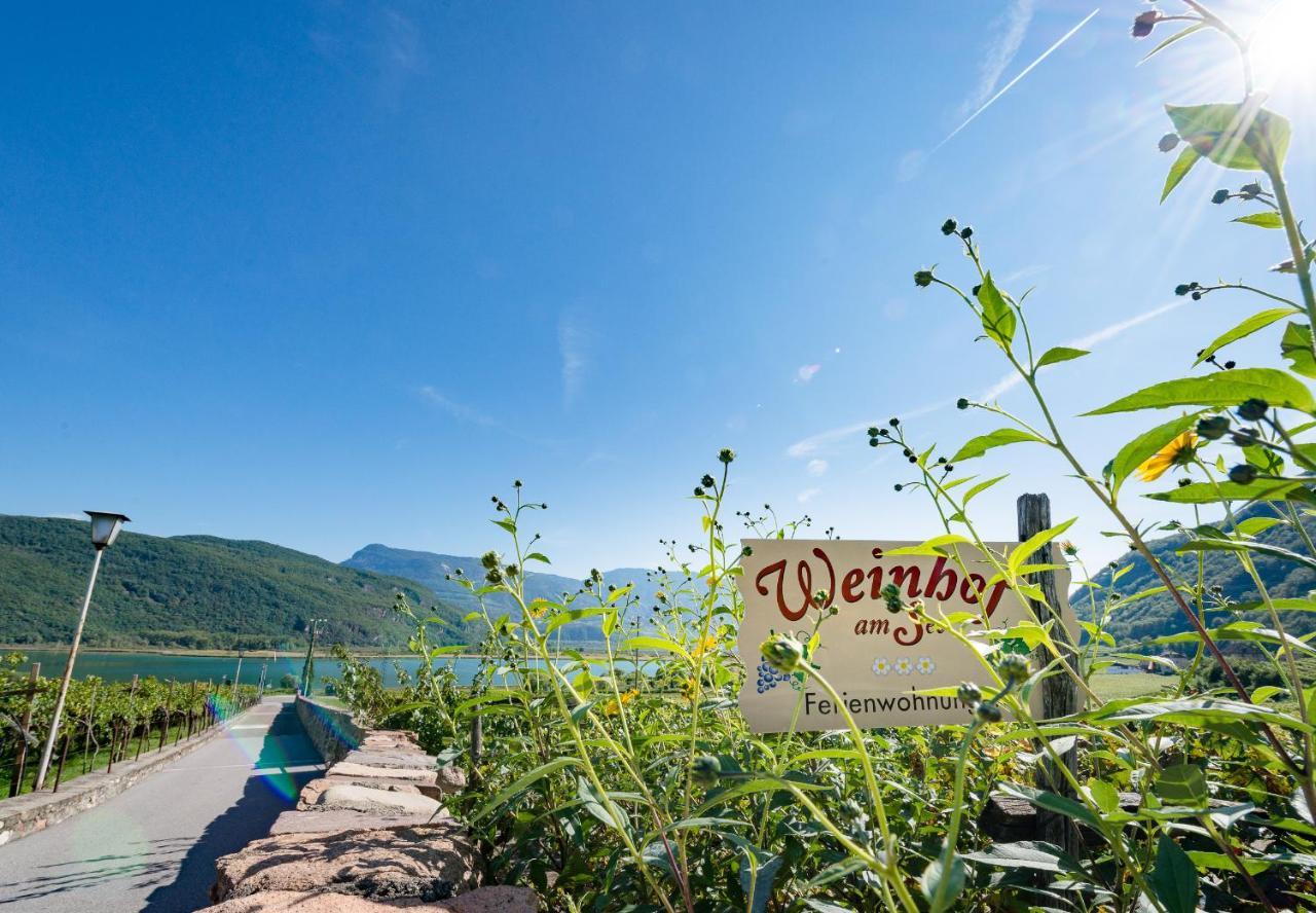 Weinhof Am See Caldaro Exterior foto